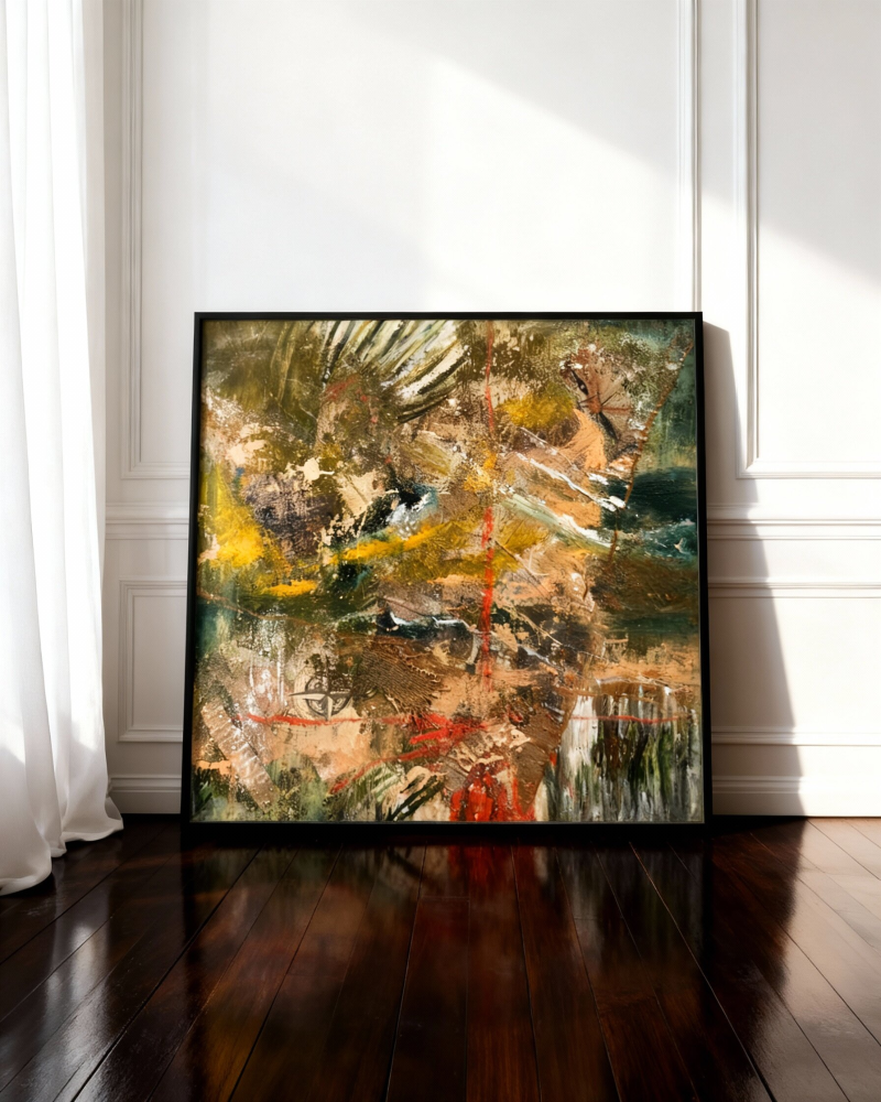 Compass of the Lost Civilization, Painting Djordjevic Snezana