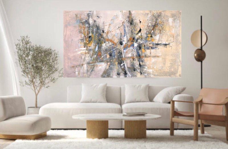 The moment in time-3, Painting Djordjevic Snezana