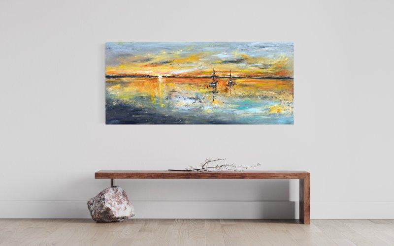 Lost in the wilderness but still together , Painting Djordjevic Snezana