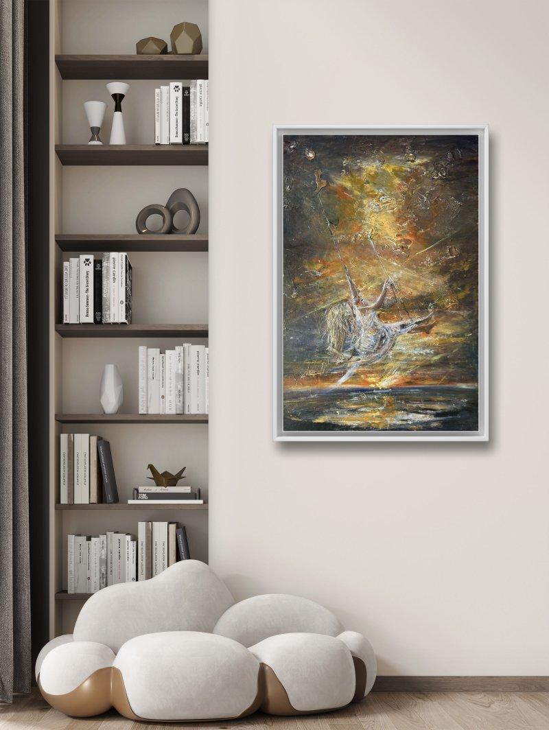 Child in me, Painting Djordjevic Snezana
