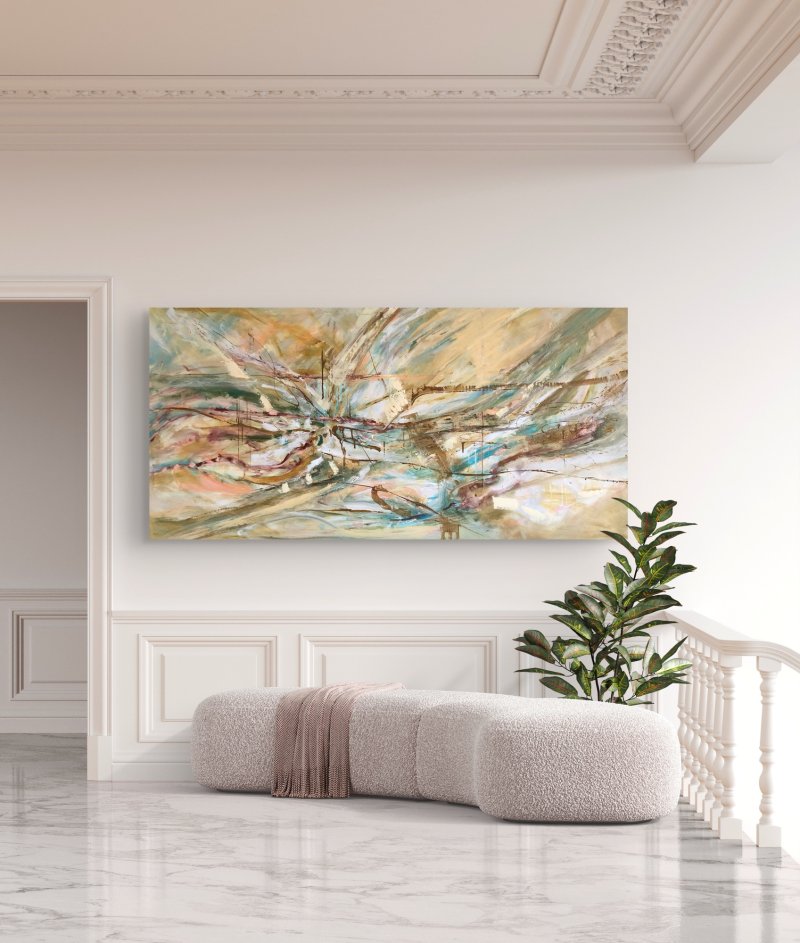 Gold Horizons, Painting Djordjevic Snezana