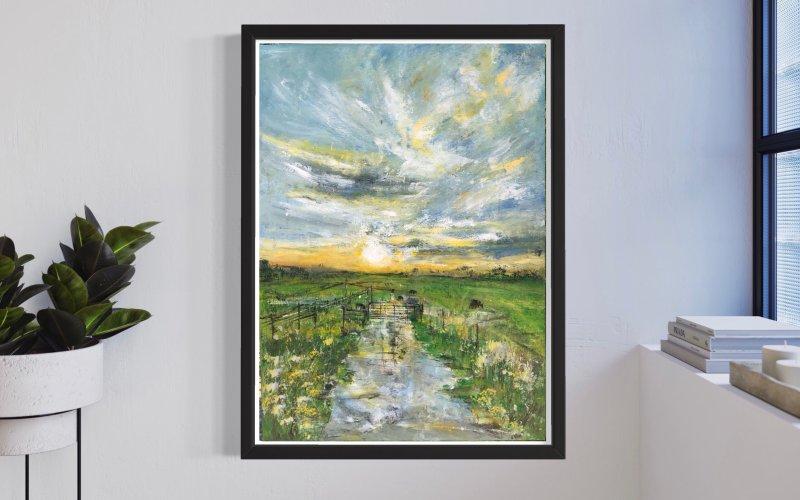 After the rain , Painting Djordjevic Snezana