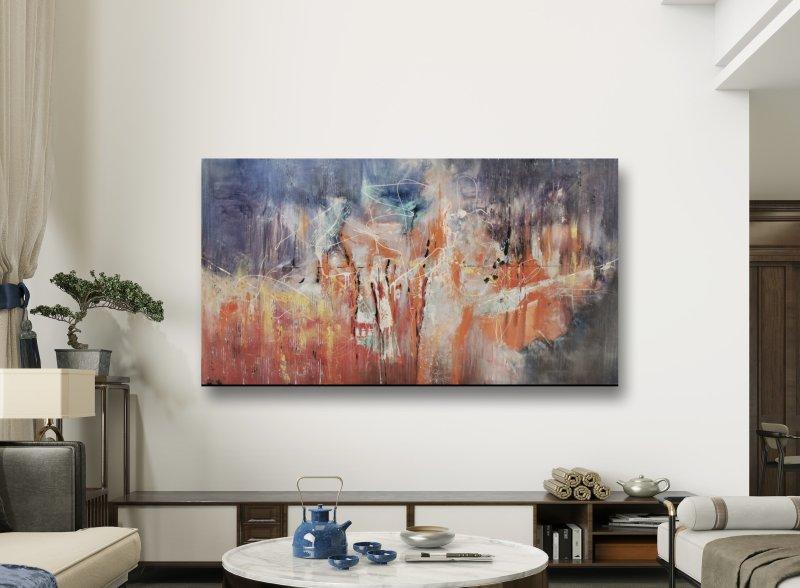 An Artist under the starry sky, Slika Djordjevic Snezana