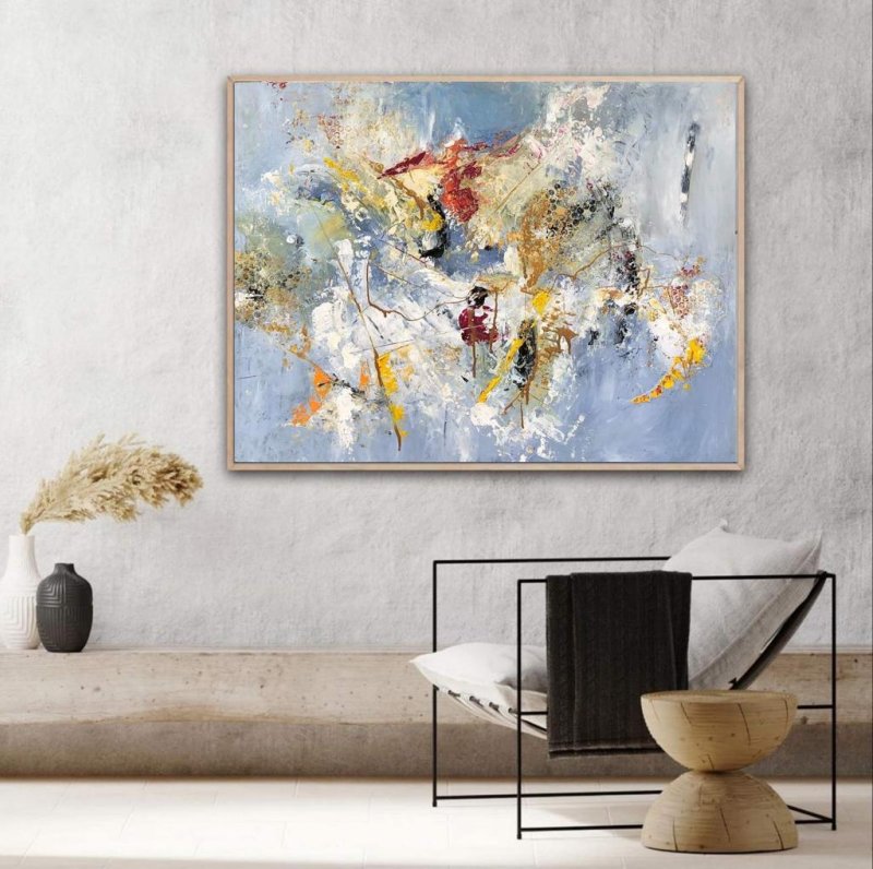 The Colors of Our Sky-5, Painting Djordjevic Snezana