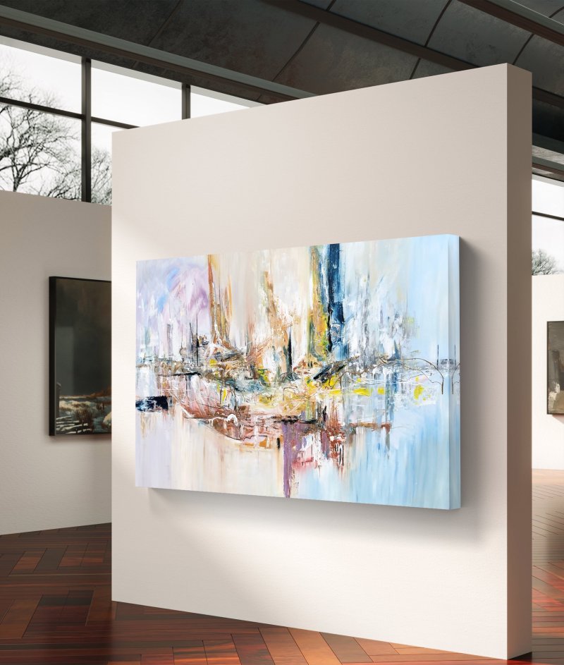 The Colors of Our Sky -5, Painting Djordjevic Snezana