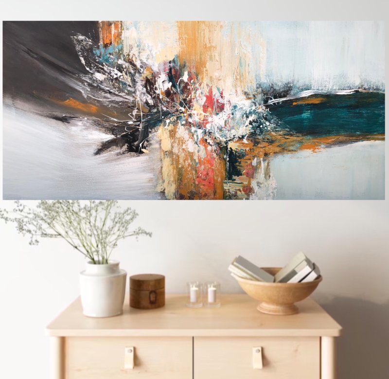 Two Artists 13-2, Painting Djordjevic Snezana