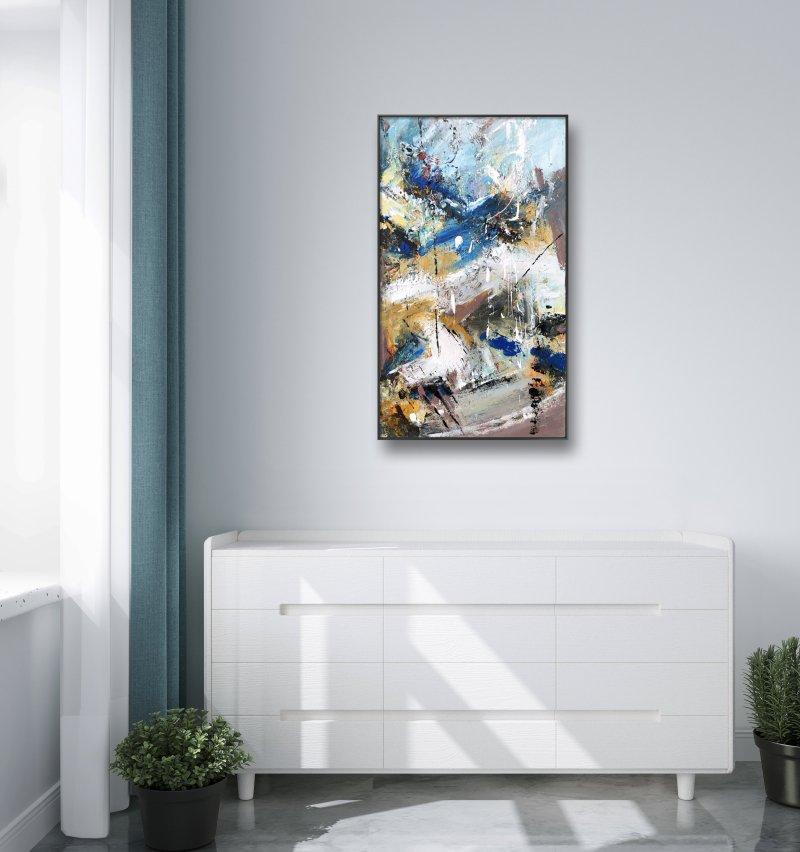 Conversations-3, Painting Djordjevic Snezana