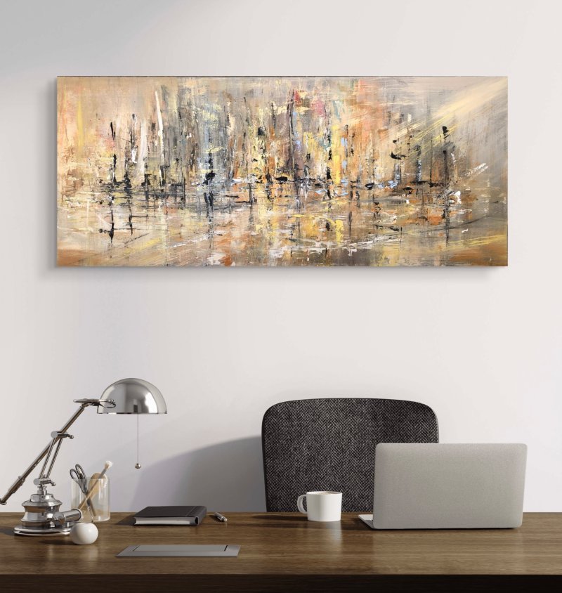 Harbour of Hope -3, Painting Djordjevic Snezana