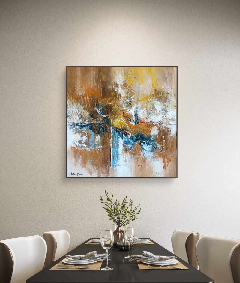 Entangled Minds-2, Painting Djordjevic Snezana