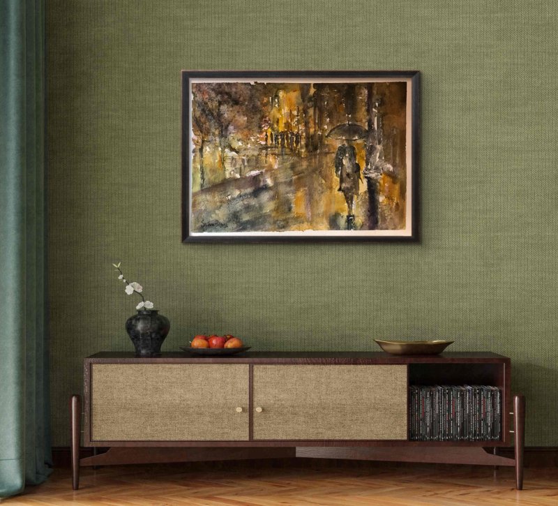 December rain, Slika Djordjevic Snezana