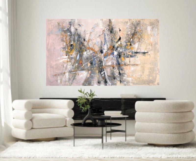 The moment in time-3, Painting Djordjevic Snezana