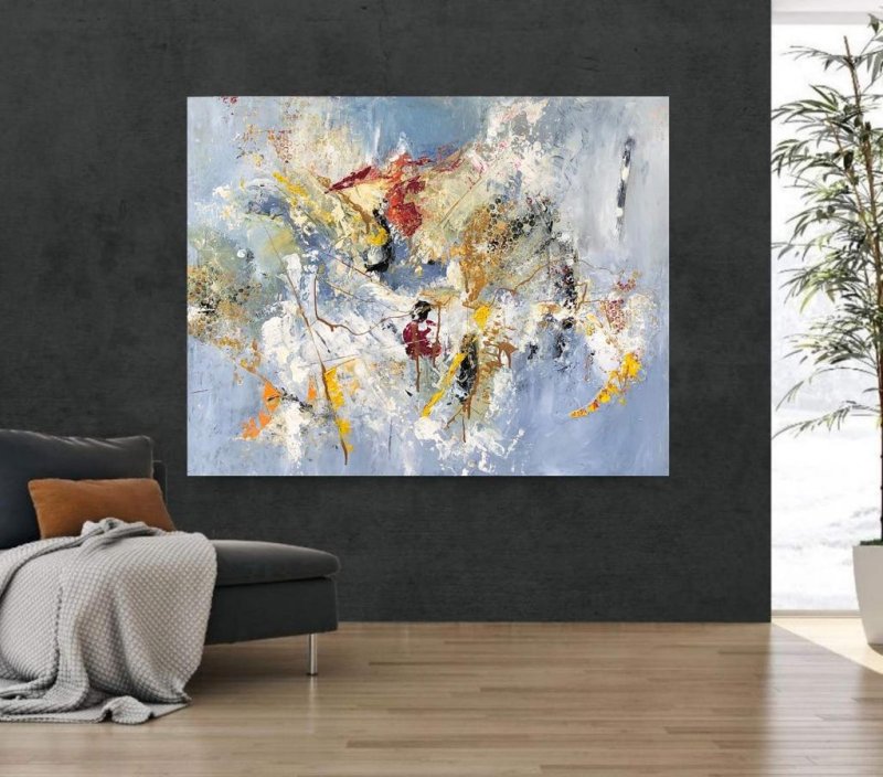 The Colors of Our Sky-5, Painting Djordjevic Snezana