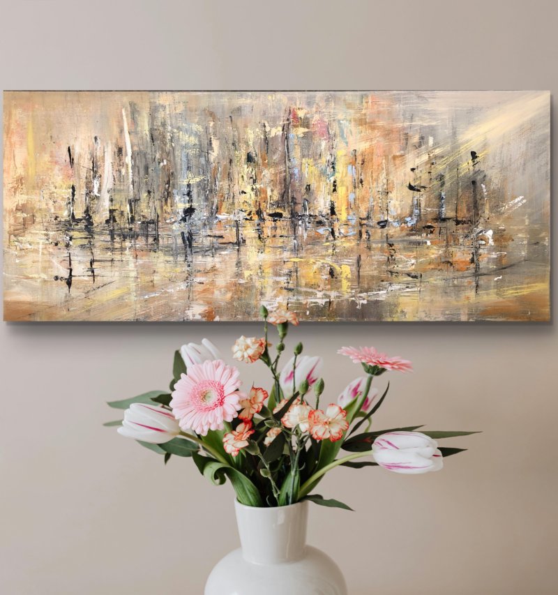 Harbour of Hope -3, Painting Djordjevic Snezana
