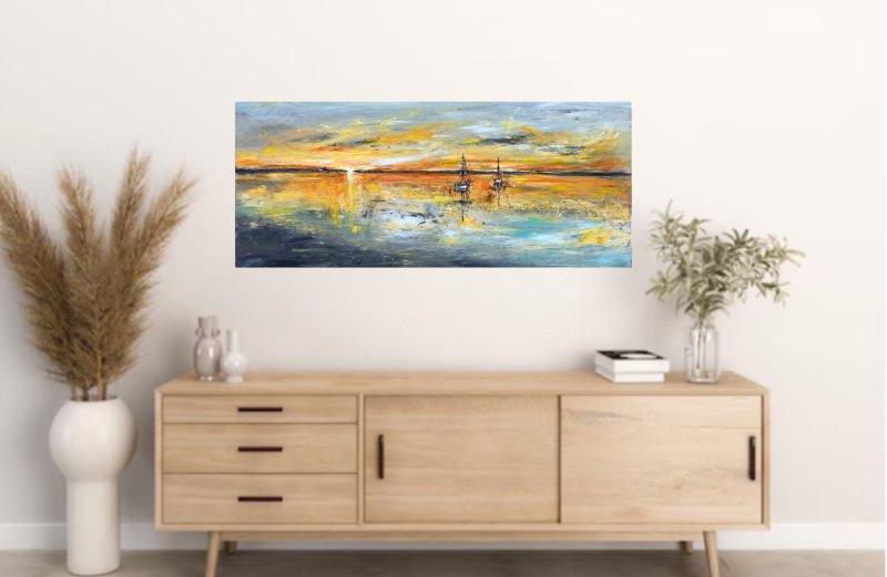 Lost in the wilderness but still together , Painting Djordjevic Snezana