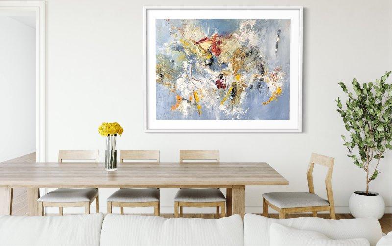 The Colors of Our Sky-5, Painting Djordjevic Snezana