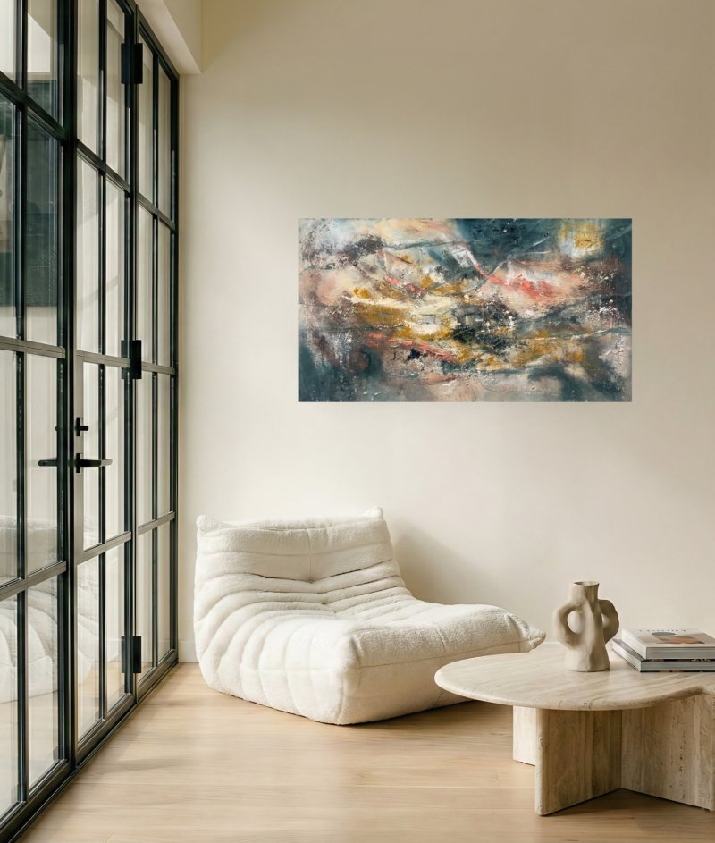 Echoes of the Ancient Sea, Painting Djordjevic Snezana