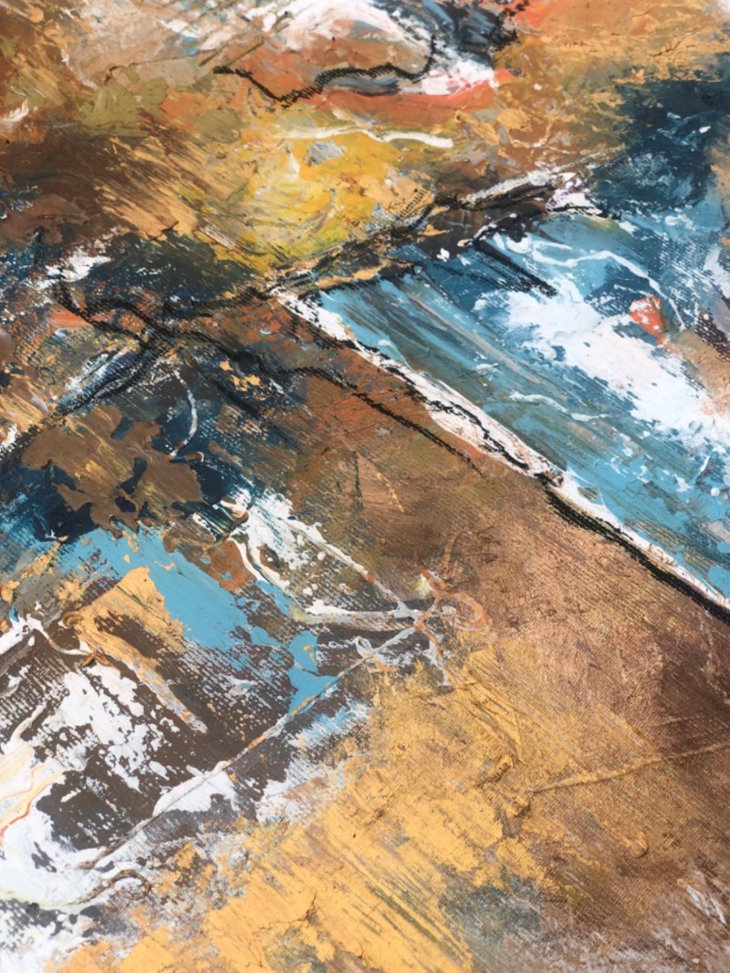 Entangled Minds-2, Painting Djordjevic Snezana