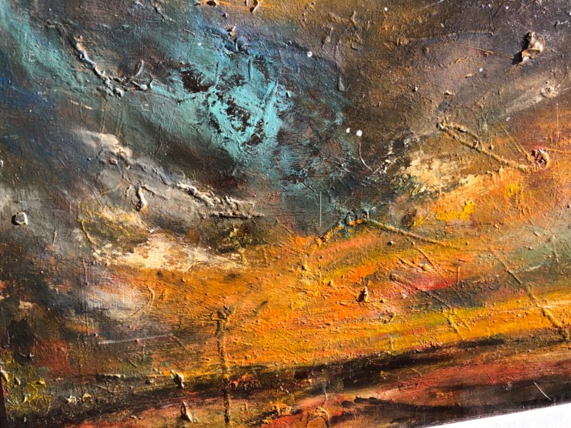 I keep you in the Evening‘s colors, Painting Djordjevic Snezana