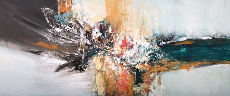 Two Artists 13-2, Painting Djordjevic Snezana