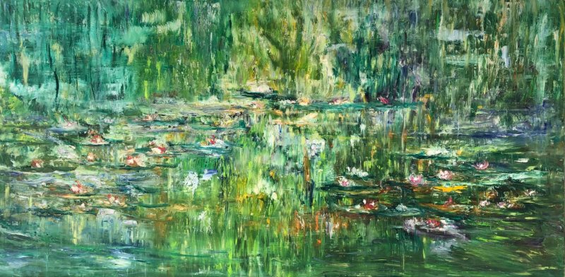 The Water Liles-4, Slika Djordjevic Snezana