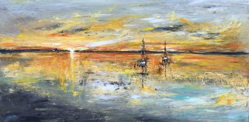 Lost in the wilderness but still together , Painting Djordjevic Snezana