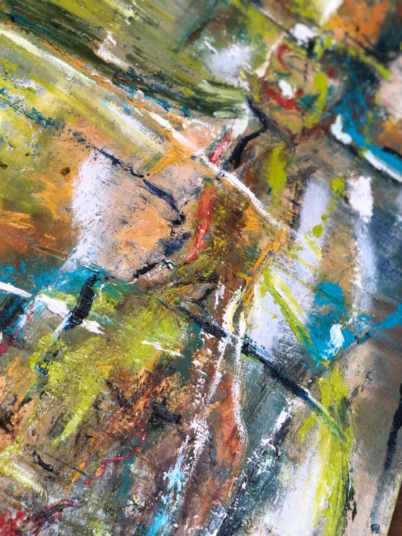 Two Artist-18, Painting Djordjevic Snezana