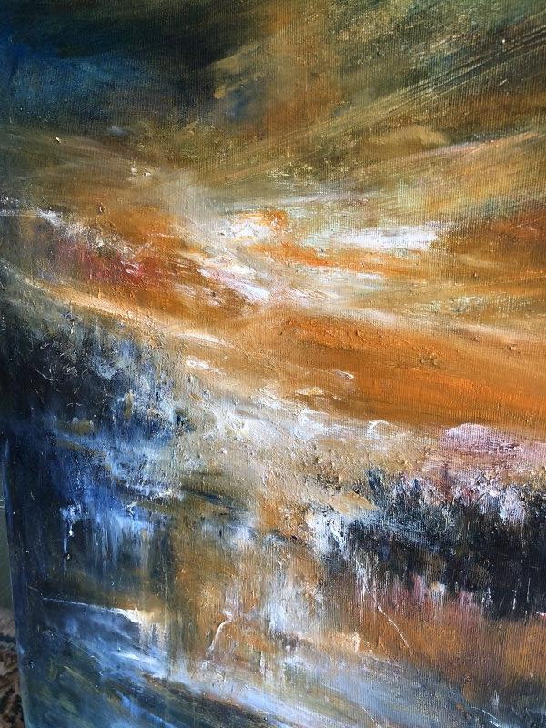 Shadows in the night, Painting Djordjevic Snezana