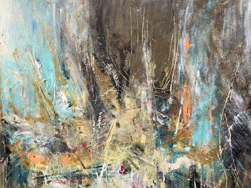 A Message through Time -2, Slika Djordjevic Snezana