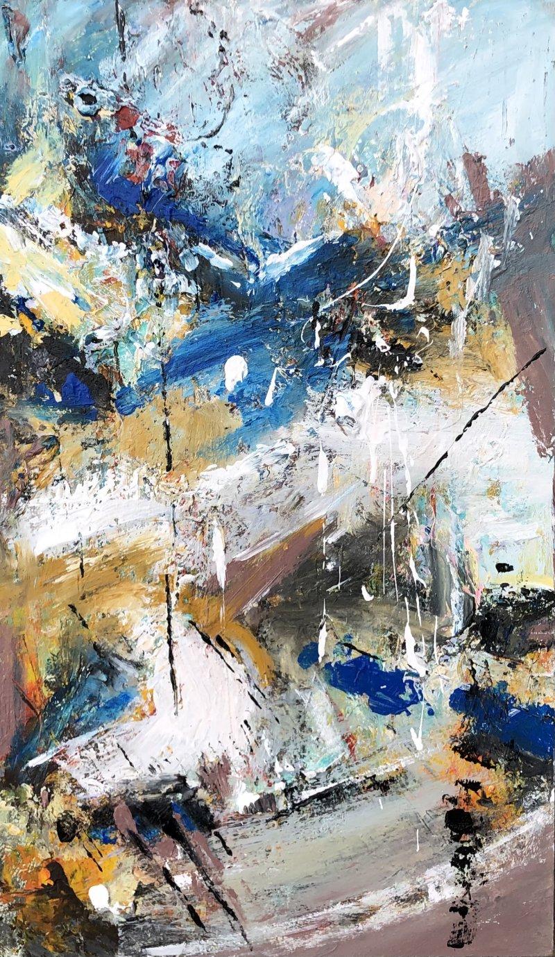 Conversations-3, Painting Djordjevic Snezana