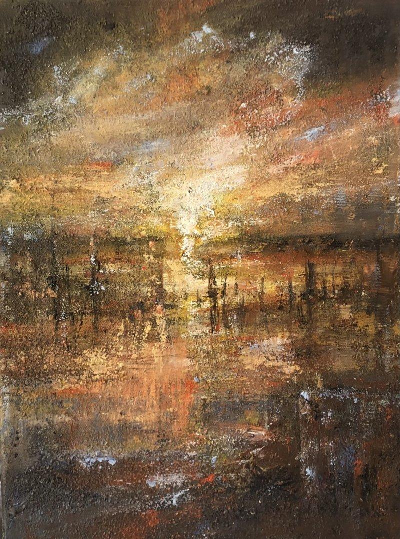 Harbour of Love -14, Painting Djordjevic Snezana