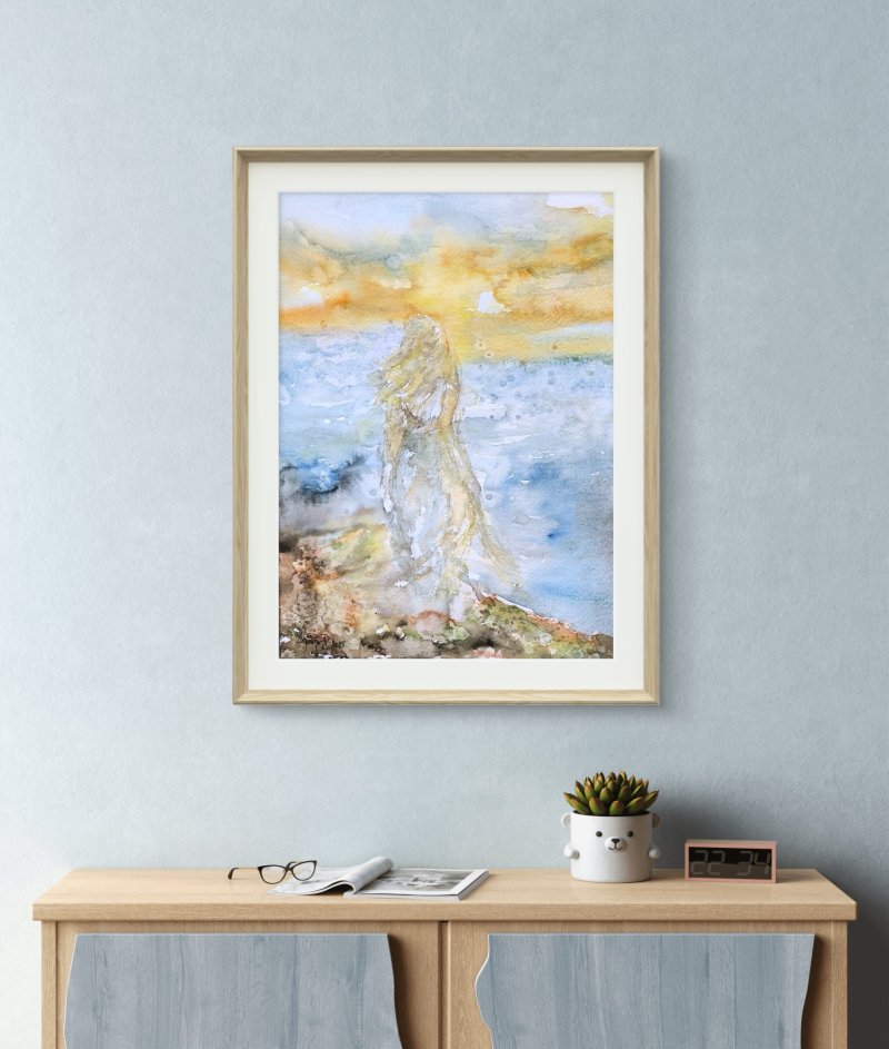 Summer hug, Painting Djordjevic Snezana