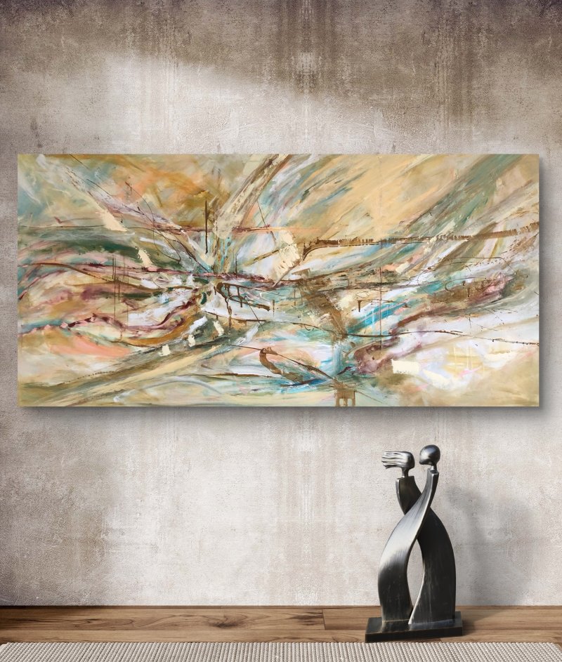 Gold Horizons, Painting Djordjevic Snezana
