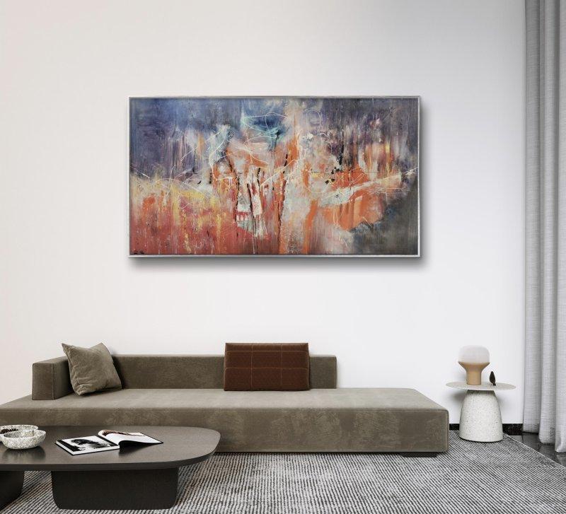 An Artist under the starry sky, Slika Djordjevic Snezana