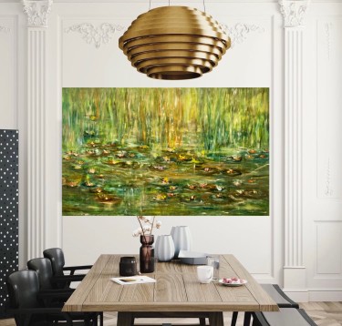 Her Garden, Painting Djordjevic Snezana