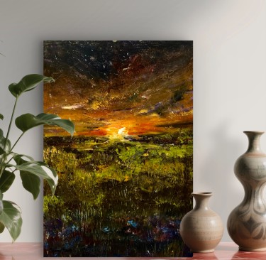 Meteor shower, Slika Djordjevic Snezana