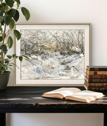 White poetry of Silence, Slika Djordjevic Snezana