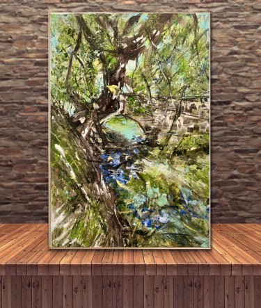 Spring glow, Painting Djordjevic Snezana