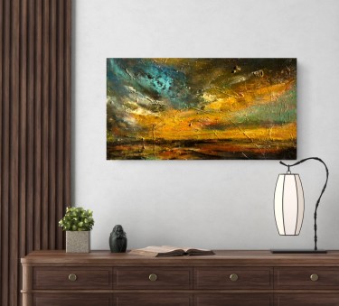 I keep you in the Evening‘s colors, Painting Djordjevic Snezana