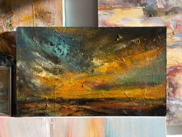 I keep you in the Evening‘s colors, Painting Djordjevic Snezana
