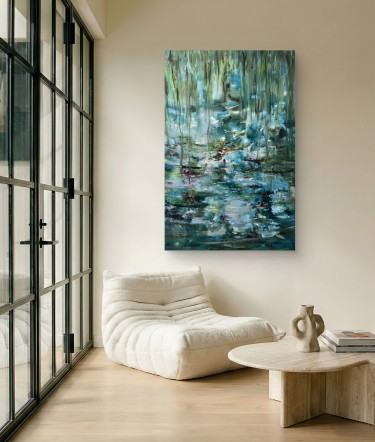 Invisible touch, Painting Djordjevic Snezana