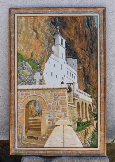 Ostrog Monastery, Painting Petković Uroš