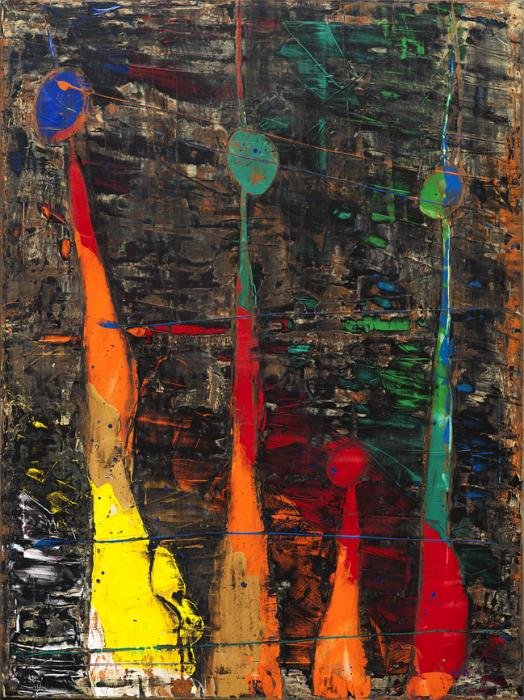 `Migrations` - Child in Time, Painting Thomas Lamic