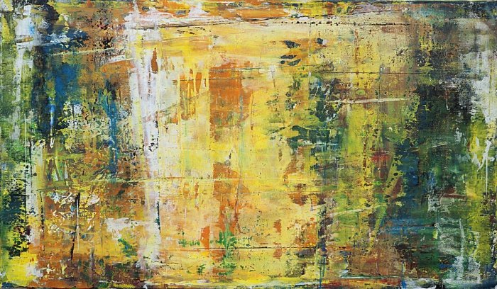 Yellow World, Painting Thomas Lamic