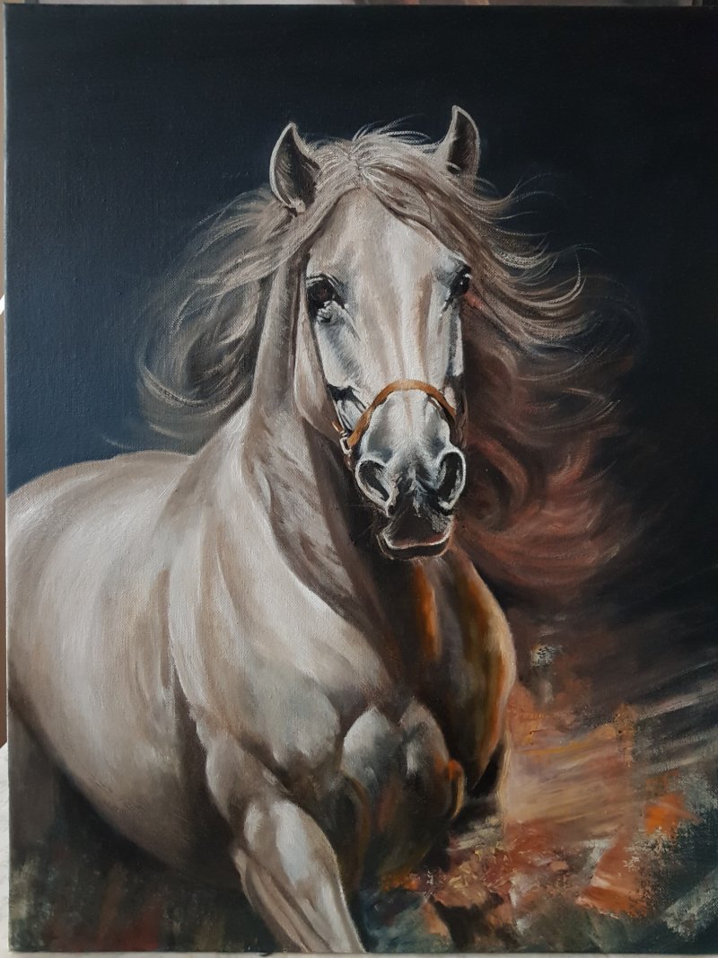 Horse XLI, Painting Kamberović Udait