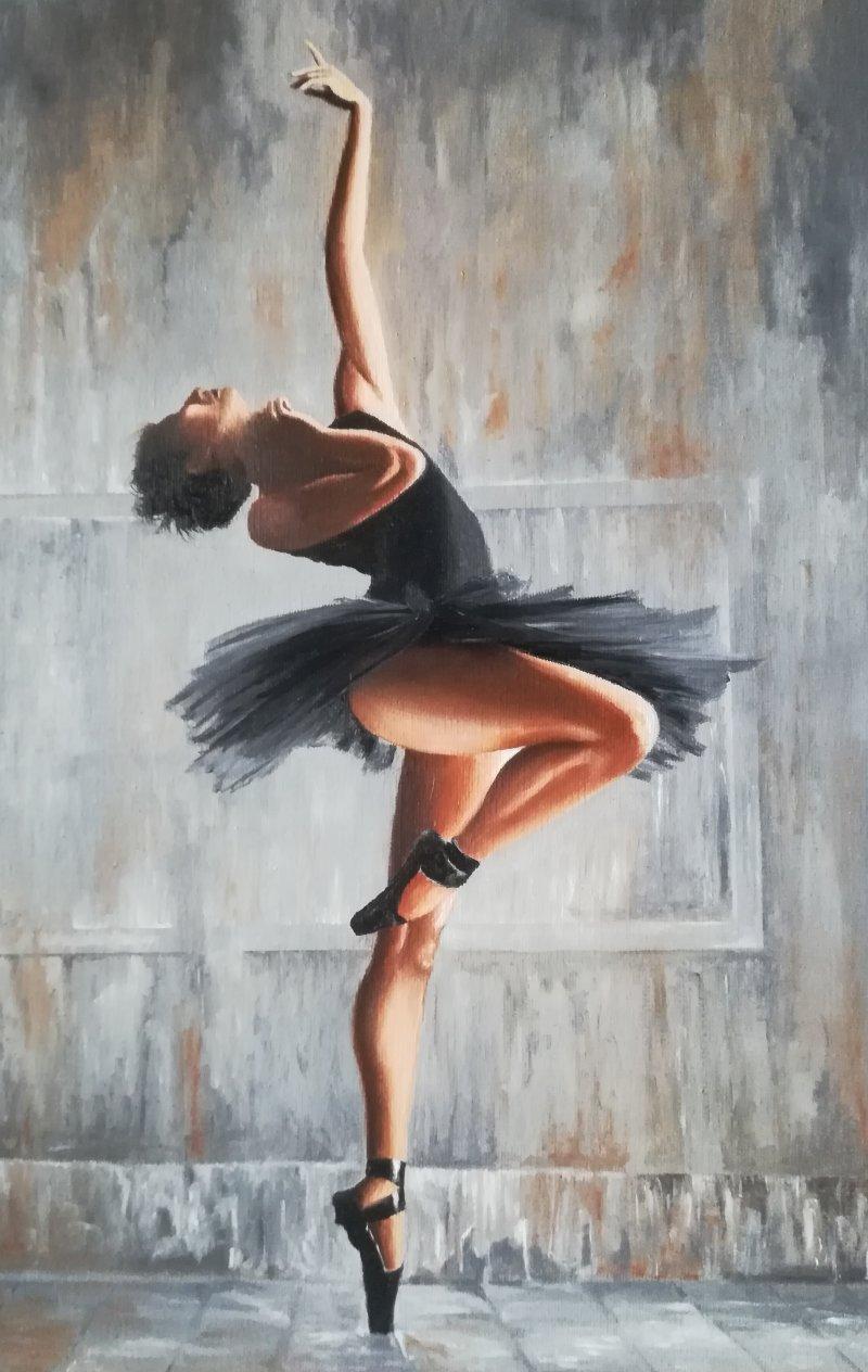 Balerina, Painting Kamberović Udait