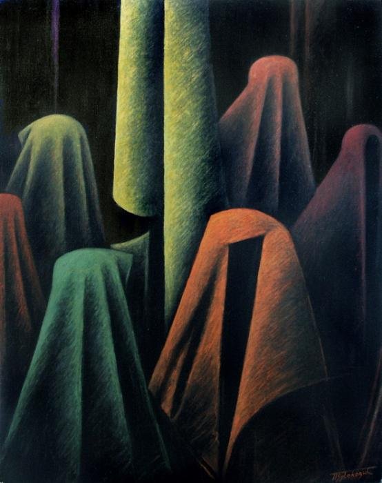 u vrelini noci, Painting Vucekovic Predrag