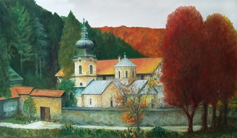 Manastir Tronoša, Slika Vucekovic Predrag