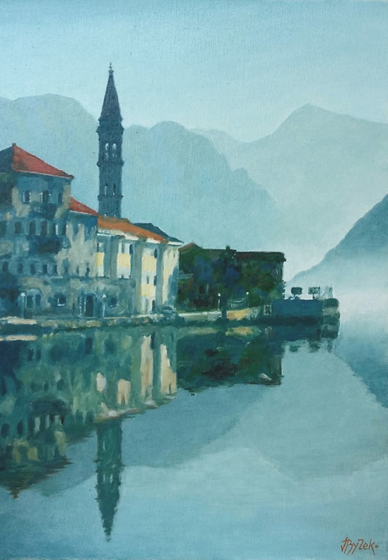 Perast, Slika Vucekovic Predrag