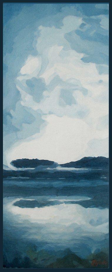 Blue vertical