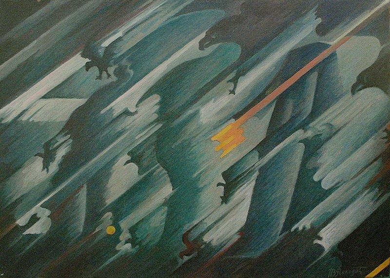 Poseidonians, Painting Vucekovic Predrag